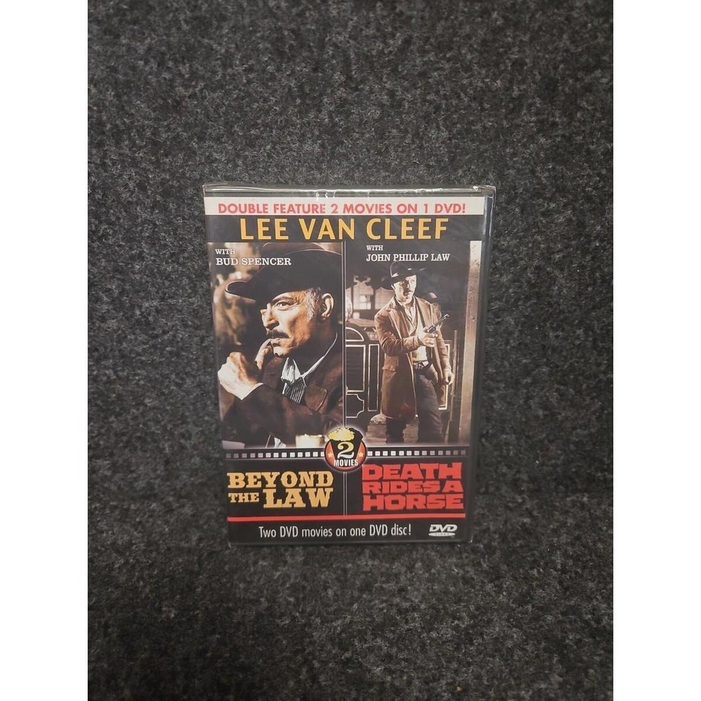 Beyond the Law Death Rides a Horse DVD Lee Van Cleef Double Feature 2004 Western
